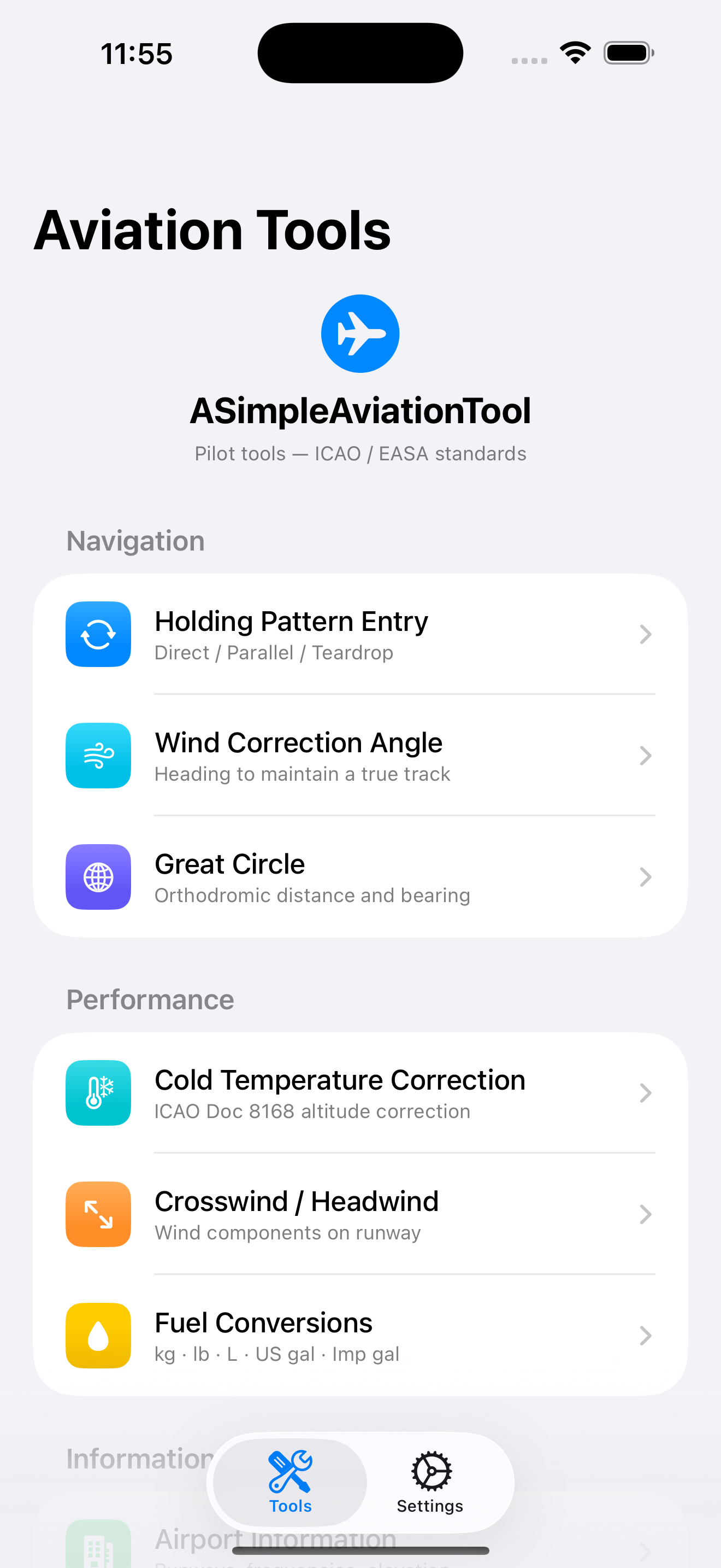 ASimpleAviationTool Weather